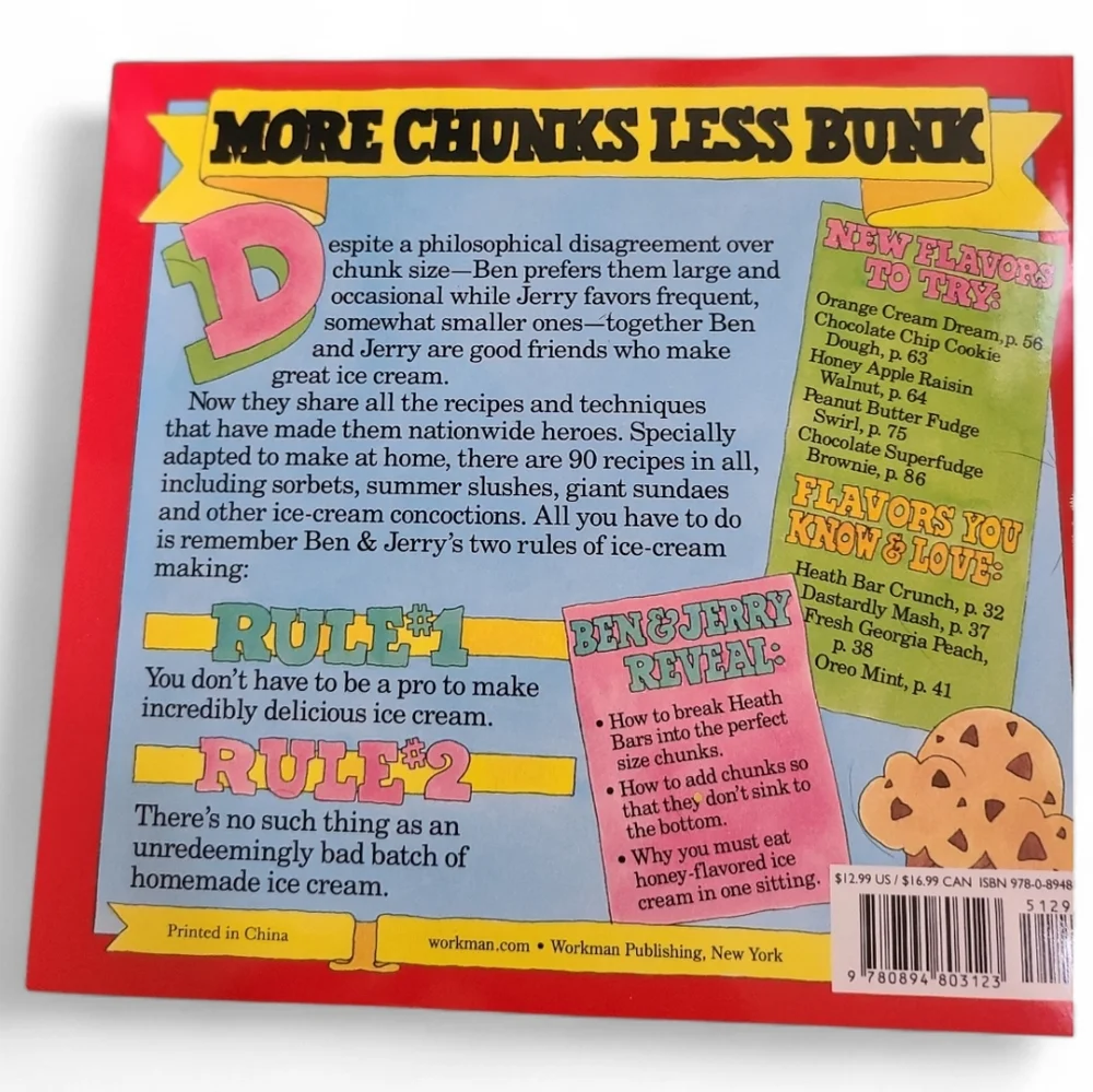 Ben & Jerry's Ice‎ Cream & Dessert Book